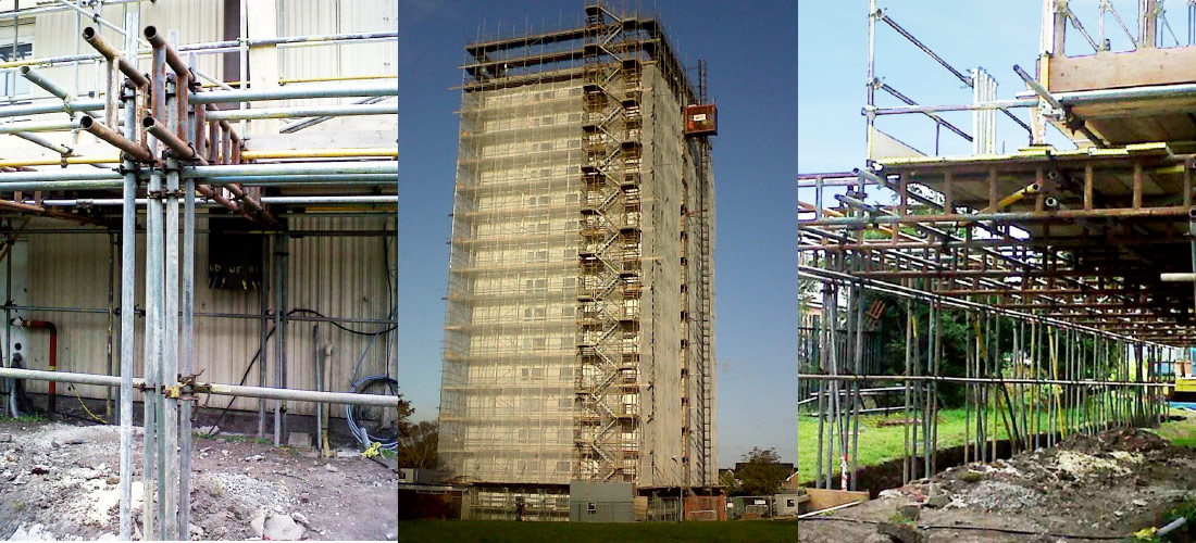 Abbey Court gorton manchester ISG regions storey block flats refurbishment scaffolding enigma