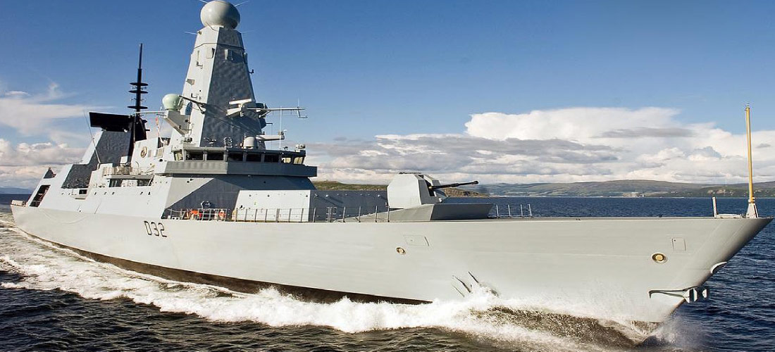 BAE Systems type 45 warship royal navy scaffold protective coatings