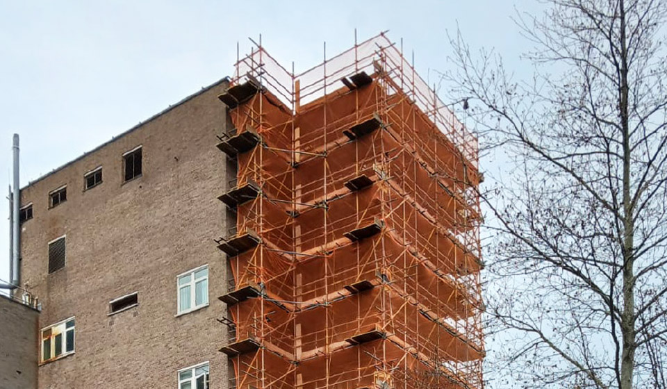 Bronglais-General-Hospital-Aberystwyth-wales-scaffolding-TRJ-ltd-Images-1