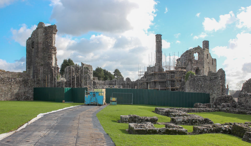 Coity castle enigma industrial services scaffolding access construction img