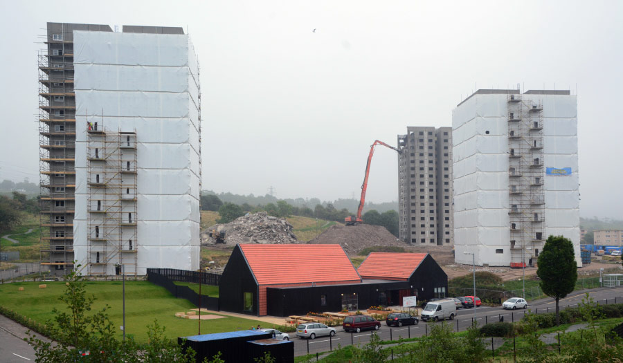 Encapsulation Case Studies demolition temporary access scaffolding projects library enigma uk