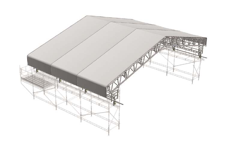 HAKITEC temporary roof system enigma uk partnership distribution haki