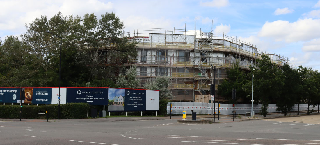 Hengrove Park Urban Quarter Bristol scaffolding enigma kenfig south west distribution centre haki