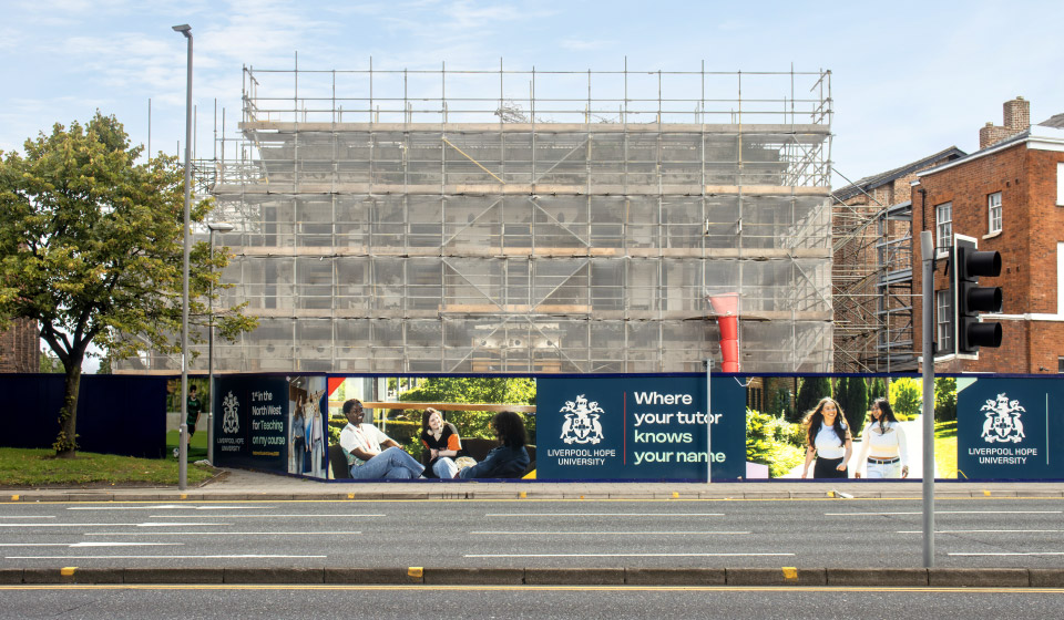 Liverpool-Hope-University-Creative-Campus-2-Islington-scaffold-contract-scaffolding-service-Images-enigma-industrial-services-preston