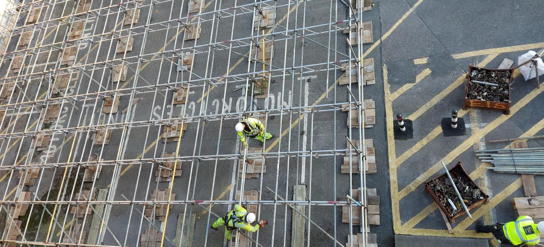 Sellafield nuclear facility onsite industrial services scaffolding enigma uk