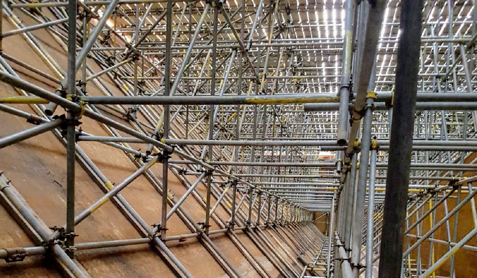 Slough Reservoir framework contract supplier scaffolding services engima