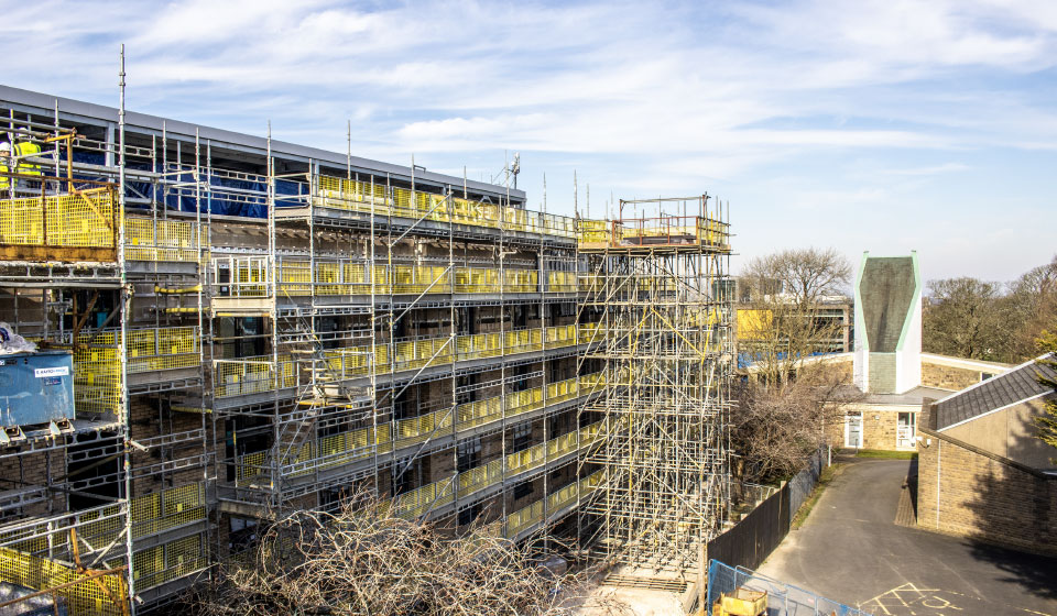St-Martins-Lancaster-extra-care-facility-progress-housing-group-caddick-construction-scaffolding-HAKI-image-3
