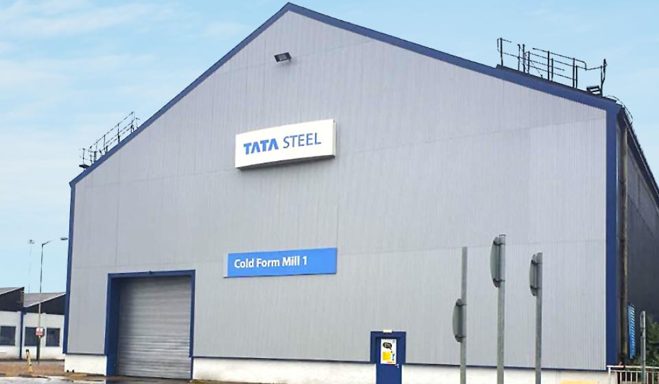 TATA Steel steelwork manufacturing construction project industrial services uk