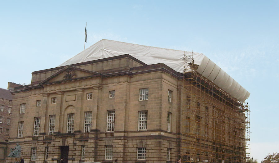 Temporary Roofs Products aluminium 40 metre beam roofing system UBIX enigma industrial services