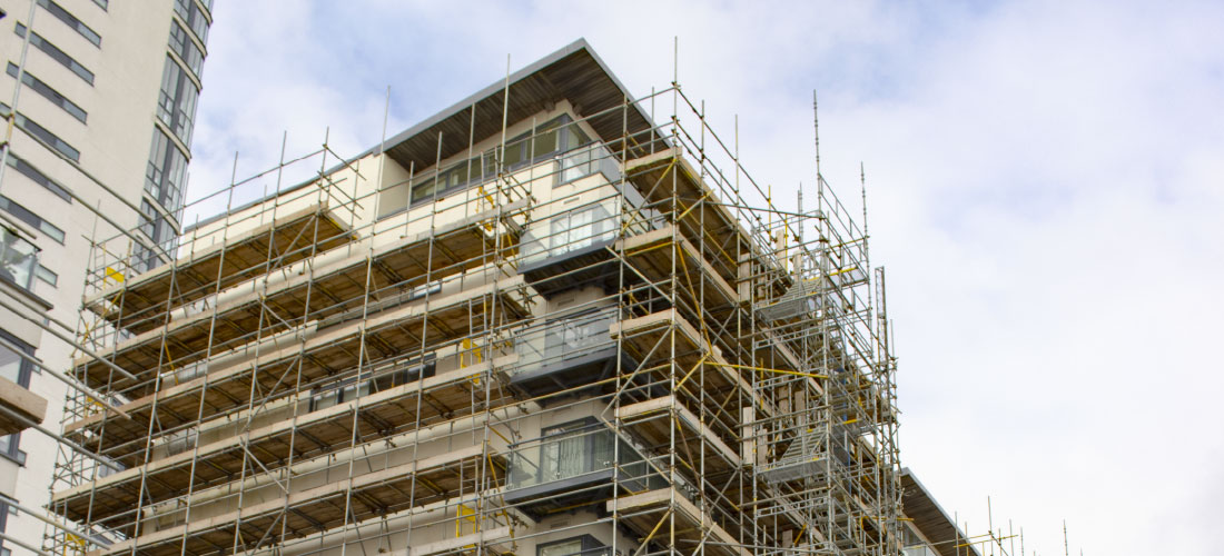 contract scaffold hire swansea south wales haki access solutions Meridian Bay Swansea