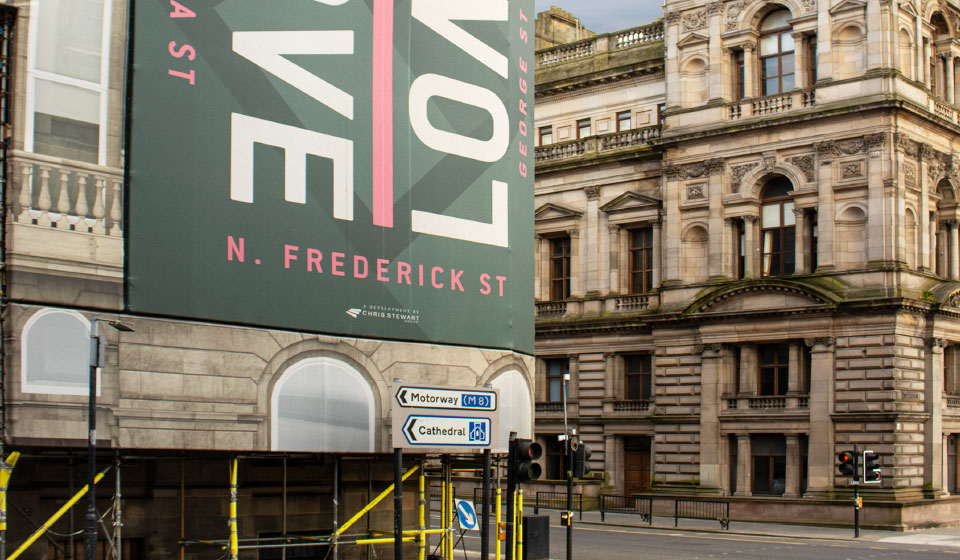 george-st-glasgow-frederick-street-love-loan-urban-development-enigma-uk george st glasgow frederick street love loan urban development enigma uk