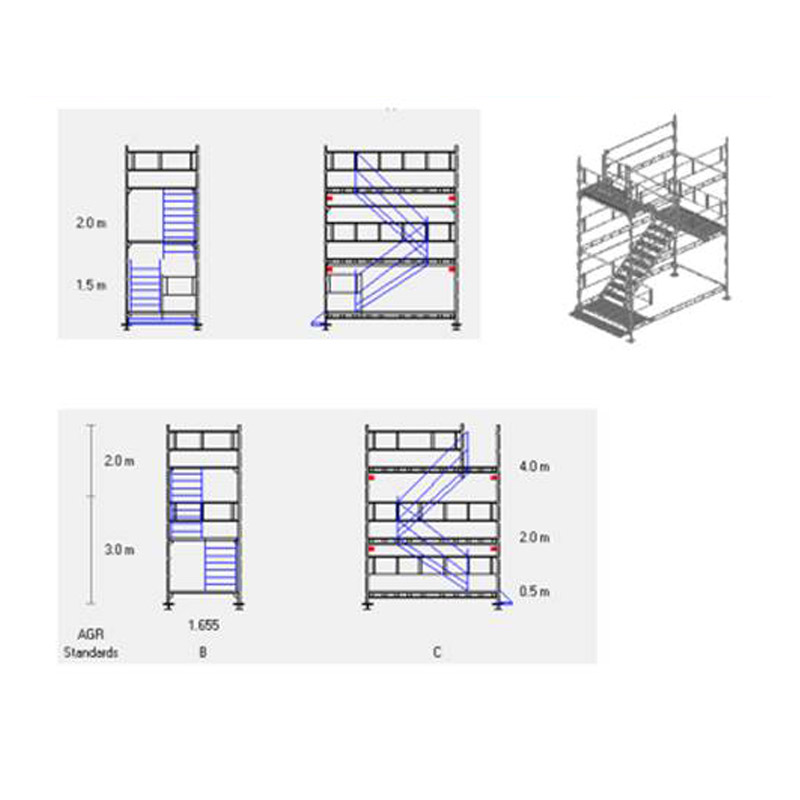 haki system scaffolding bundle shop stair tower access uk enigma industrial services