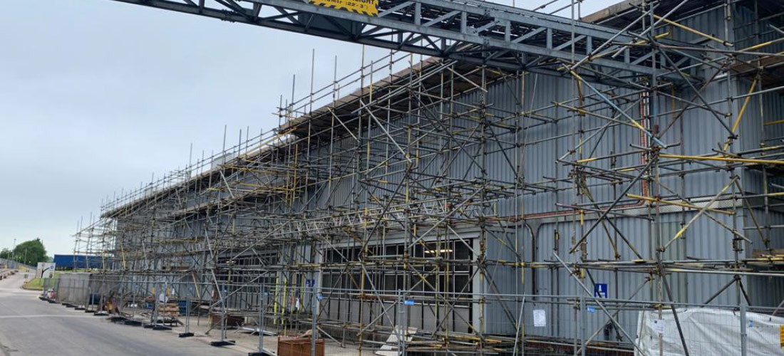 heinz wigan kitt green project darwin scaffolding access solutions maintenance
