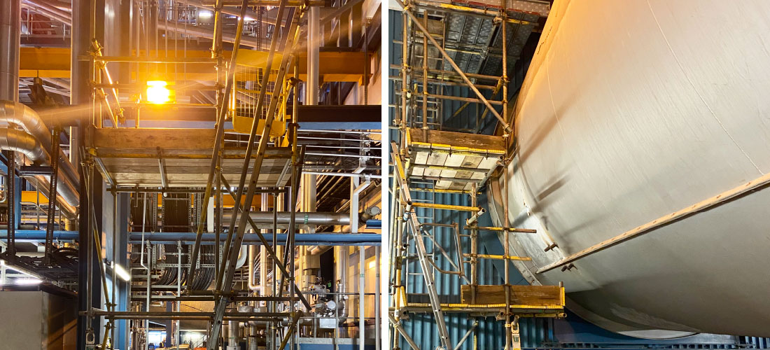 maintenance outage scaffolding design service Seabank Power Station