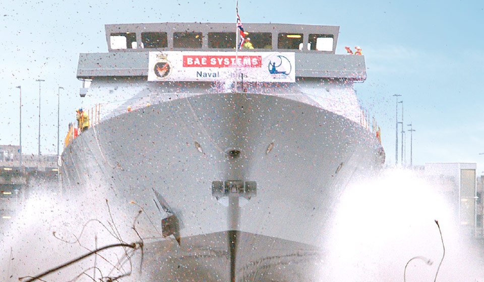 ministry of defence BAE Systems type 45 destroyer warship enigma