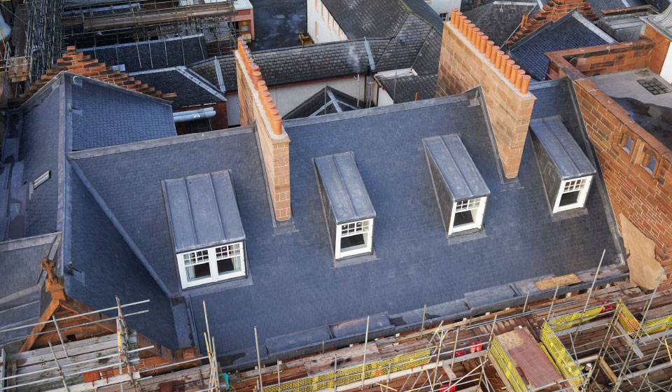 the marine hotel refurbishment restoration troon golf course john fulton plumbing roof 1