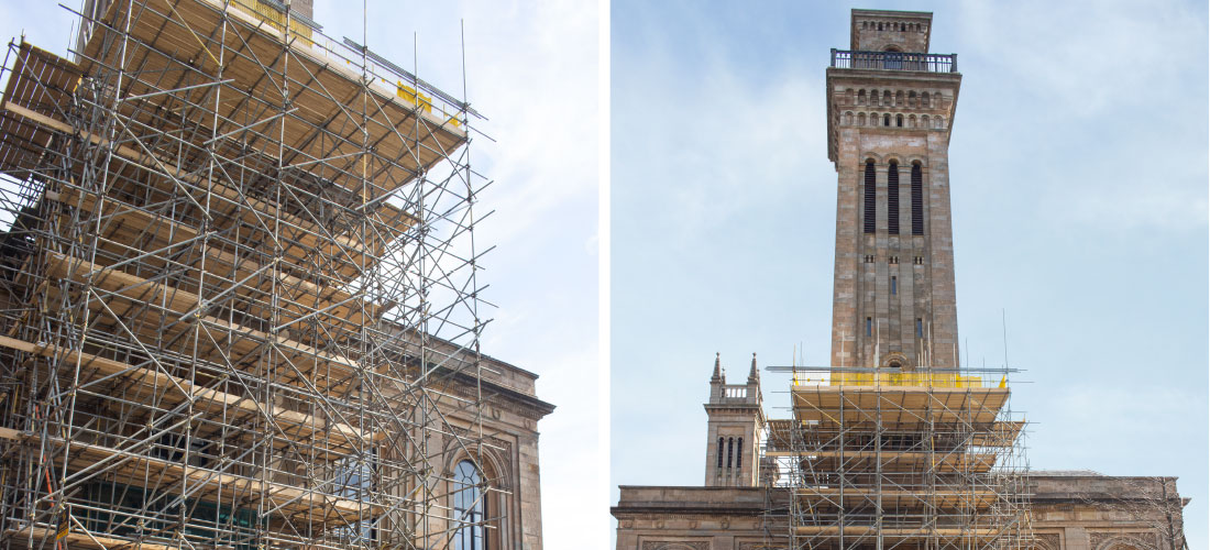 trinity tower college glasgow restoration refurbishment church apartments enigma